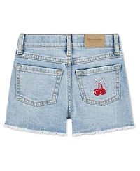 abercrombie kids Girls' Bow Cherry Denim Shorts