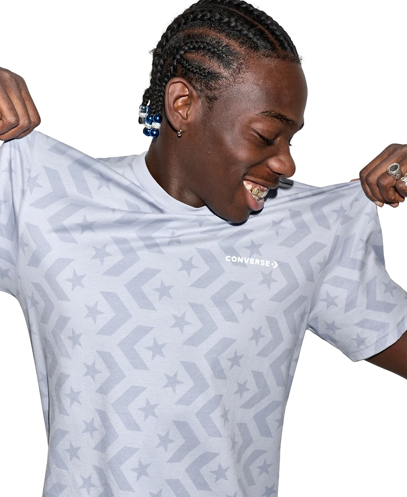 Converse Men's Star Chev Graphics Crewneck T-Shirt