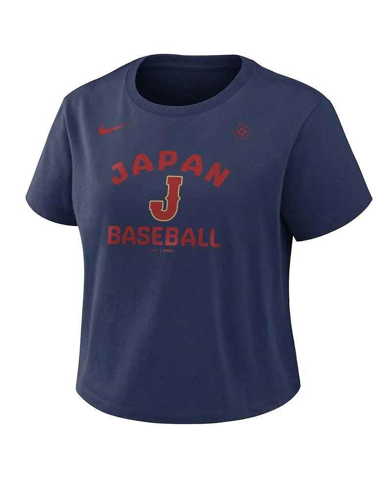 Nike Women's Navy Japan Baseball 2026 World Baseball Classic Modern T-Shirt