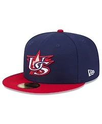 New Era Men's Navy/Red Usa Baseball 2026 World Classic 59FIFTY Fitted Hat