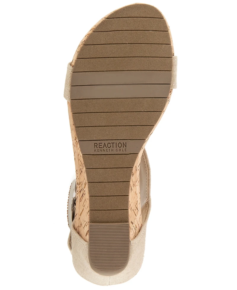 Kenneth Cole Reaction Women's Great Buckle Wedge Sandals