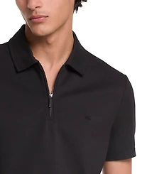 Michael Kors Men's Quarter-Zip Polo Shirt