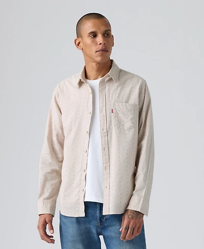 Levi's Men's Classic 1 Pocket Regular-Fit Long Sleeve Shirt