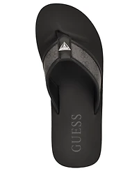 Guess Men's Dingle Casual Flip Flop Thong Sandals