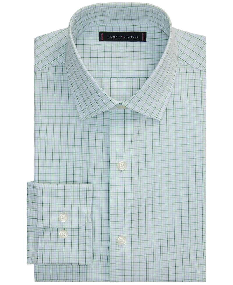 Tommy Hilfiger Men's Spread Collar Dress Shirt