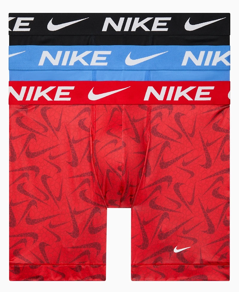 Nike Men's 3-Pack Dri-Fit Essential Micro Boxer Briefs
