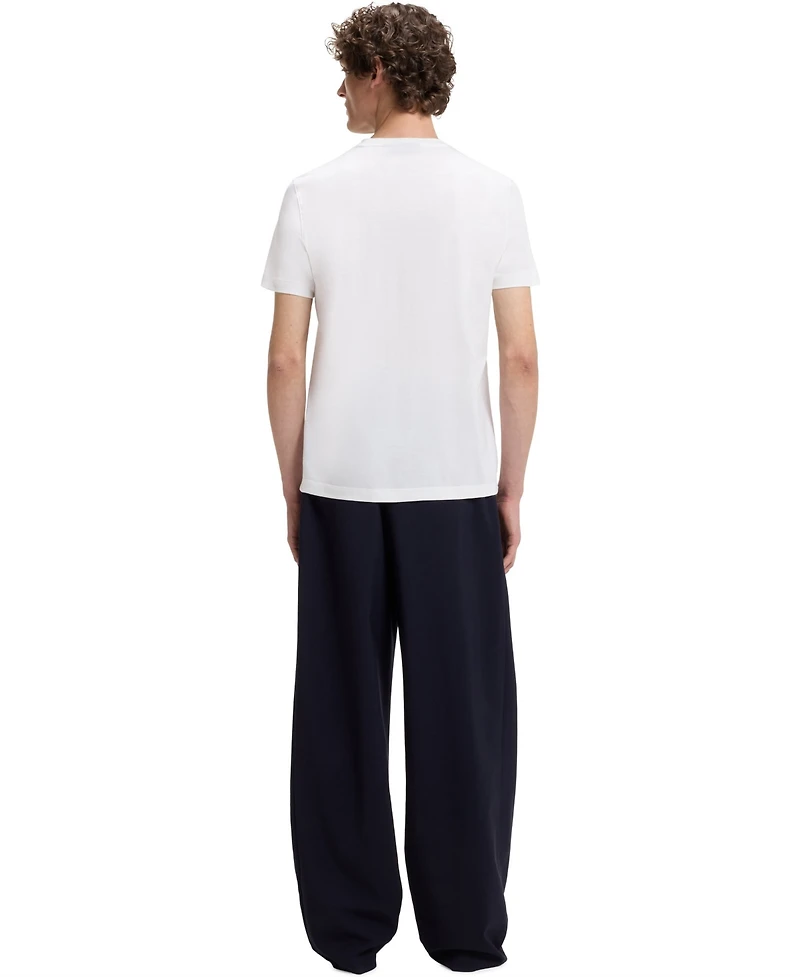 Boss by Hugo Men's Cotton Silk T-Shirt