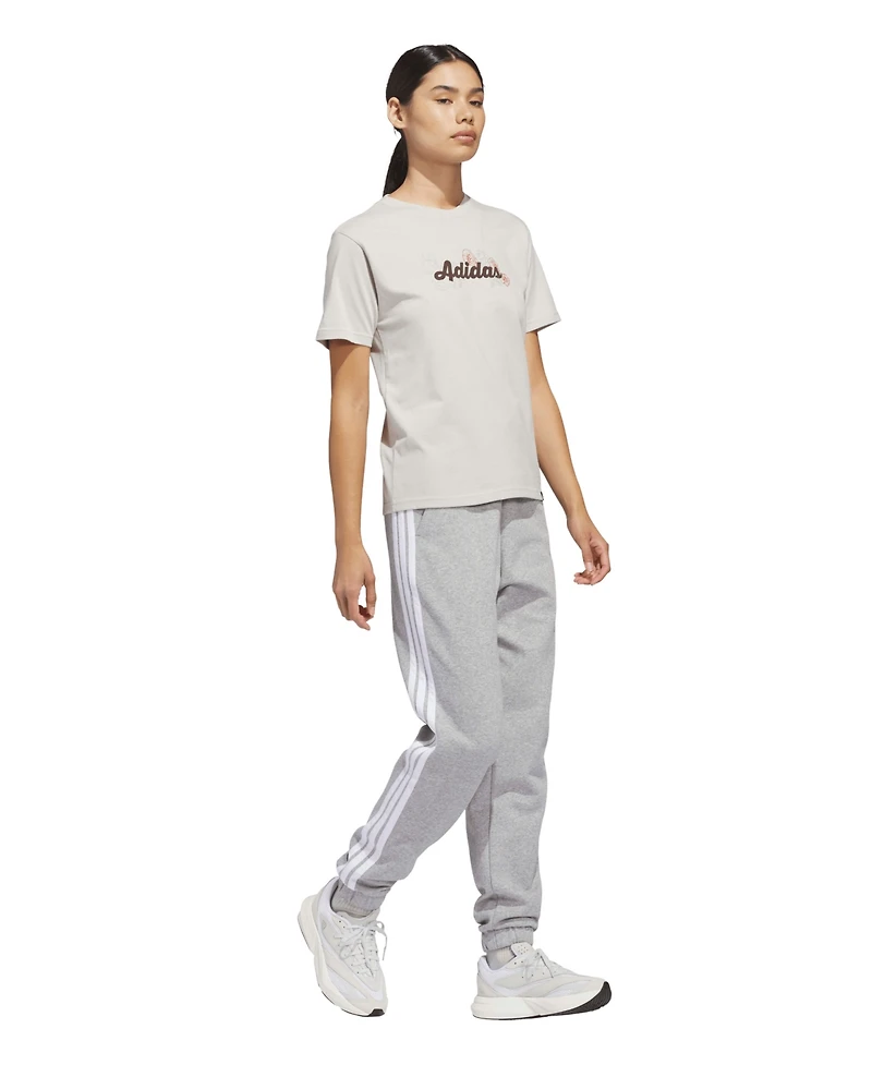 adidas Women's Wester Florals Graphic T-Shirt