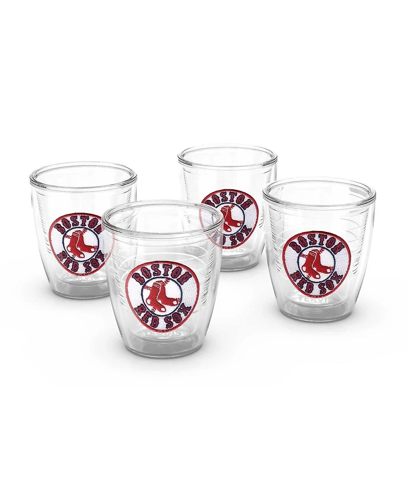 Tervis Boston Red Sox Four-Pack 12oz. Emblem Tumbler Set