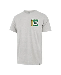 '47 Brand Men's Gray Green Bay Packers Chrome Plate Franklin T-Shirt