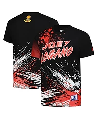 Starter Men's Black Joey Logano Touchdown Extreme T-Shirt