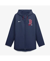 Nike Men's Navy Boston Red Sox Authentic Collection Raglan Therma-fit Full-Zip Hooded Jacket