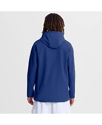 Nike Men's Royal New York Mets Authentic Collection Raglan Therma-fit Full-Zip Hooded Jacket