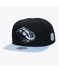Mitchell & Ness Men's Black Utah Mammoth Legendary Home Snapback Hat