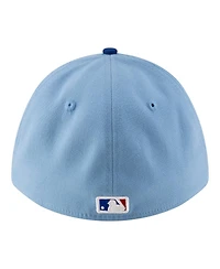 New Era Men's Light Blue Texas Rangers Player Replica 39THIRTY M-Crown Flex Hat