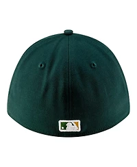 New Era Men's Green Athletics Player Replica 39THIRTY M-Crown Flex Hat