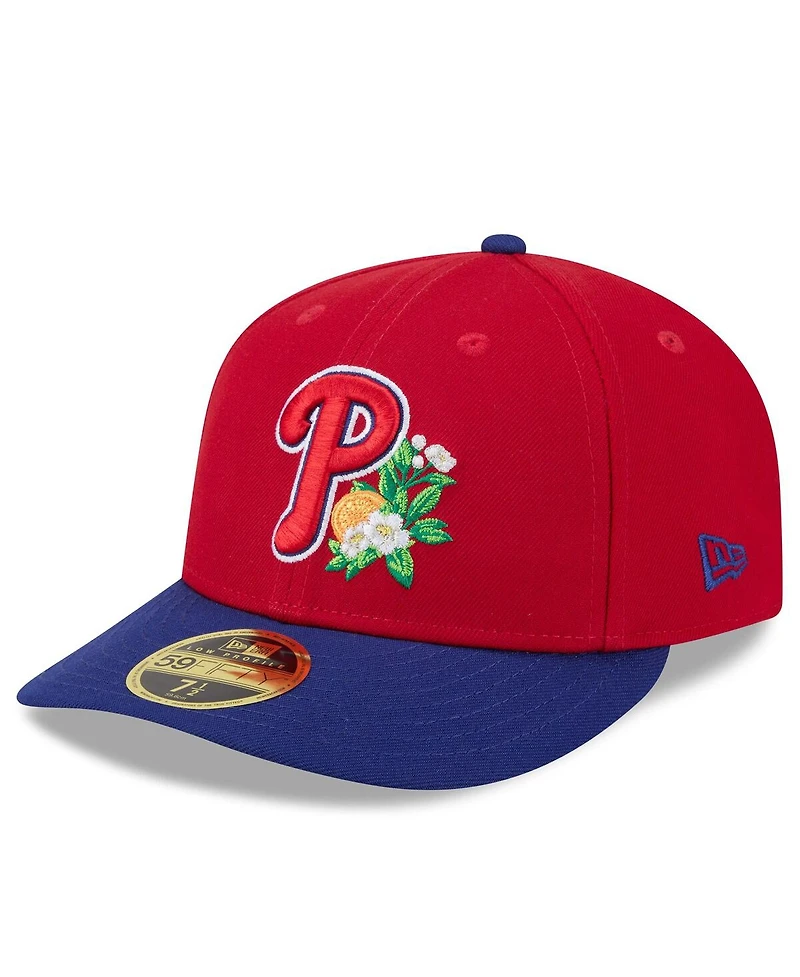 New Era Men's Red/Royal Philadelphia Phillies 2026 Spring Training Low Profile 59FIFTY Fitted Hat
