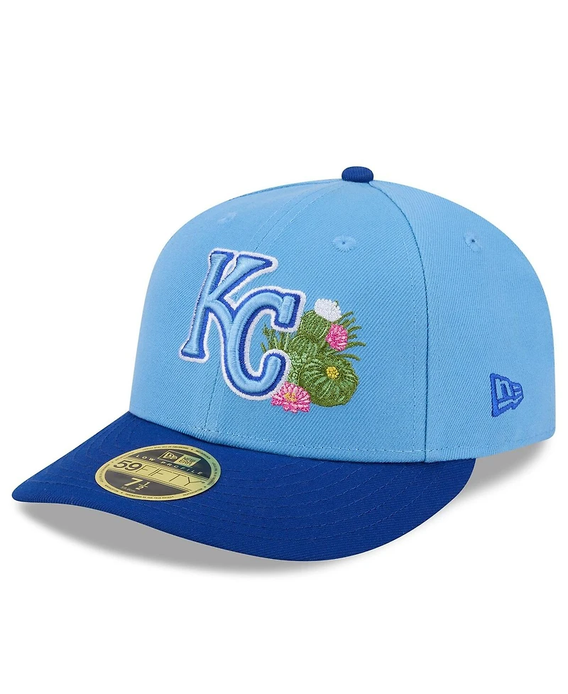 New Era Men's Light Blue/Royal Kansas City Royals 2026 Spring Training Low Profile 59FIFTY Fitted Hat