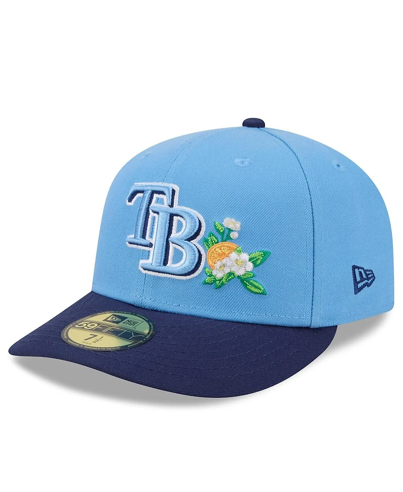 New Era Men's Light Blue/Navy Tampa Bay Rays 2026 Spring Training 59FIFTY Fitted Hat