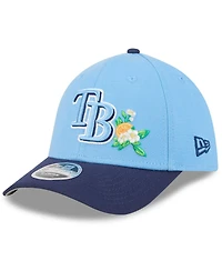 New Era Men's Light Blue/Navy Tampa Bay Rays 2026 Spring Training M-Crown 39THIRTY Flex Hat