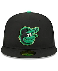 New Era Men's Black Baltimore Orioles 2026 St. Patrick's Day 59FIFTY Fitted Hat