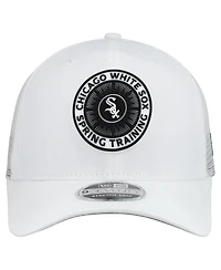 New Era Men's White Chicago White Sox 2026 Spring Training Fan Pack 9SEVENTY Adjustable Trucker Hat
