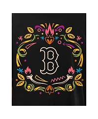New Era Men's Black Boston Red Sox Dia de los Muertos T-Shirt