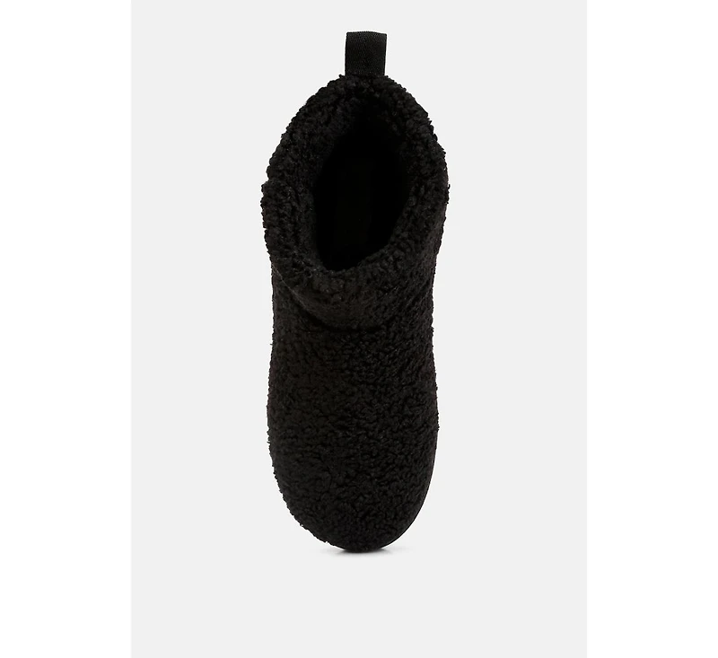 anatole fleece exterior fluffy boots