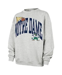 '47 Brand Women's Gray Notre Dame Fighting Irish Icon Fleece Sweatshirt