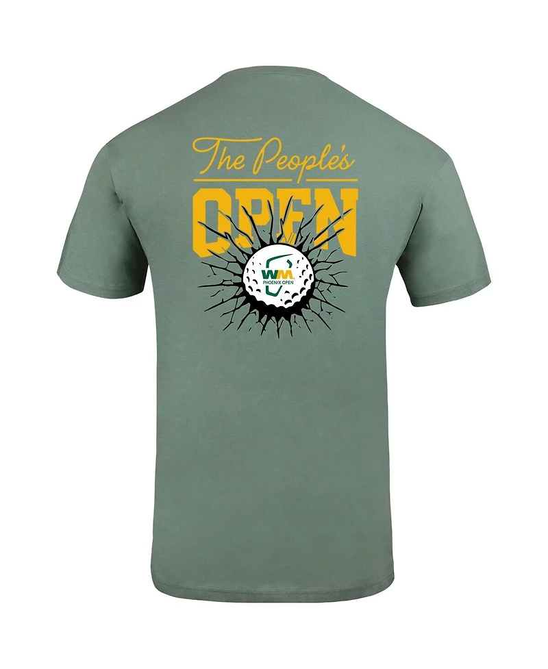 Ahead Men's and Women's Green Wm Phoenix Open The Peoples Open Liam T-Shirt