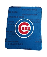 Logo Brands Chicago Cubs 50" x 60" Classic Fleece Throw Blanket