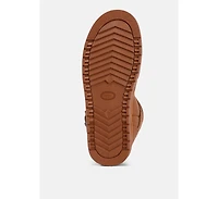 Womens basil buckle strap detail boots