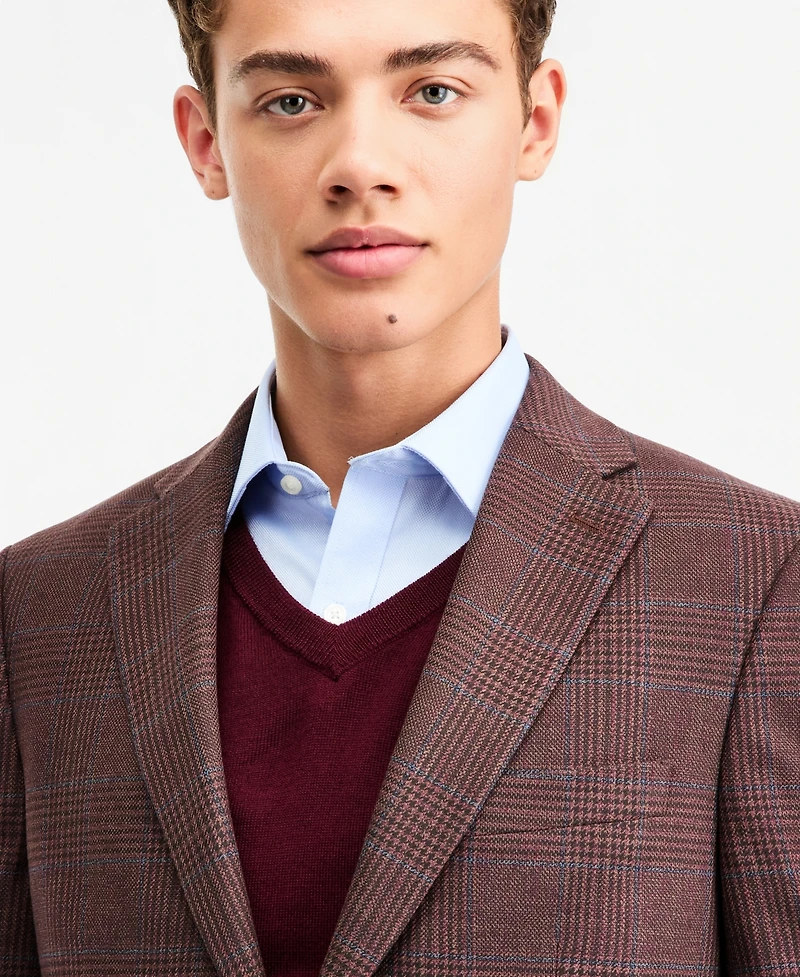 Tommy Hilfiger Men's Modern-Fit Pattern Sport Coat