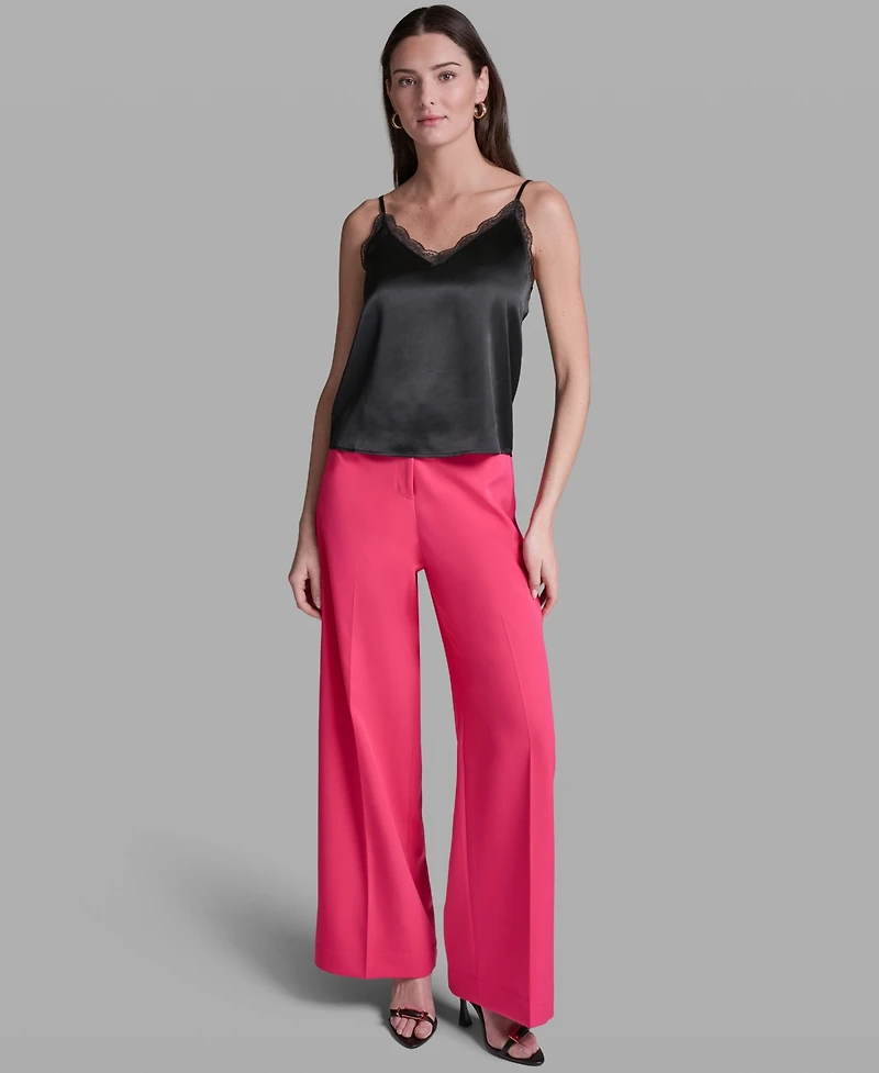 Bcbg Women's V-Neck Lace Cami Top