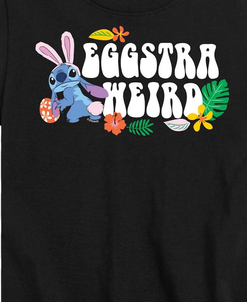 Lilo & Stitch Boys' 8-20 Eggstra Weird Short-Sleeve Graphic T-Shirt