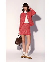 Walter Baker Women's Roxy Slim-Fit Tweed Jacket