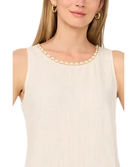 Vince Camuto Women's Crew Neck Maxi Dress