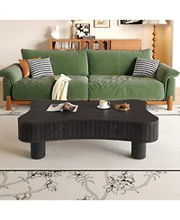 Streamdale Furniture Streamdale Lift Top Coffee Table - Fluted Panel