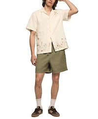 Lucky Brand Men's Pull-On Linen Shorts