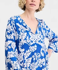 Jm Collection Women's Printed Tunic Dress, Macy's Exclusive