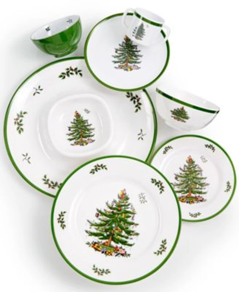 Spode Christmas Tree Melamine Dinnerware Collection