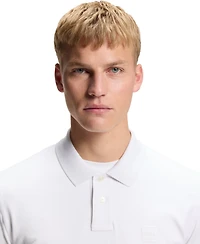 Boss by Hugo Men's Slim-Fit Stretch-Cotton Logo Patch Polo Shirt