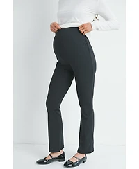 Hello Miz Maternity Over-the-Belly Bootcut Pull-On Pants