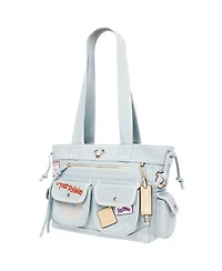True Religion Multi-Patch Denim Tote