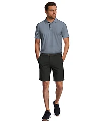 Pga Tour Men's Micro Print Golf Polo Shirt