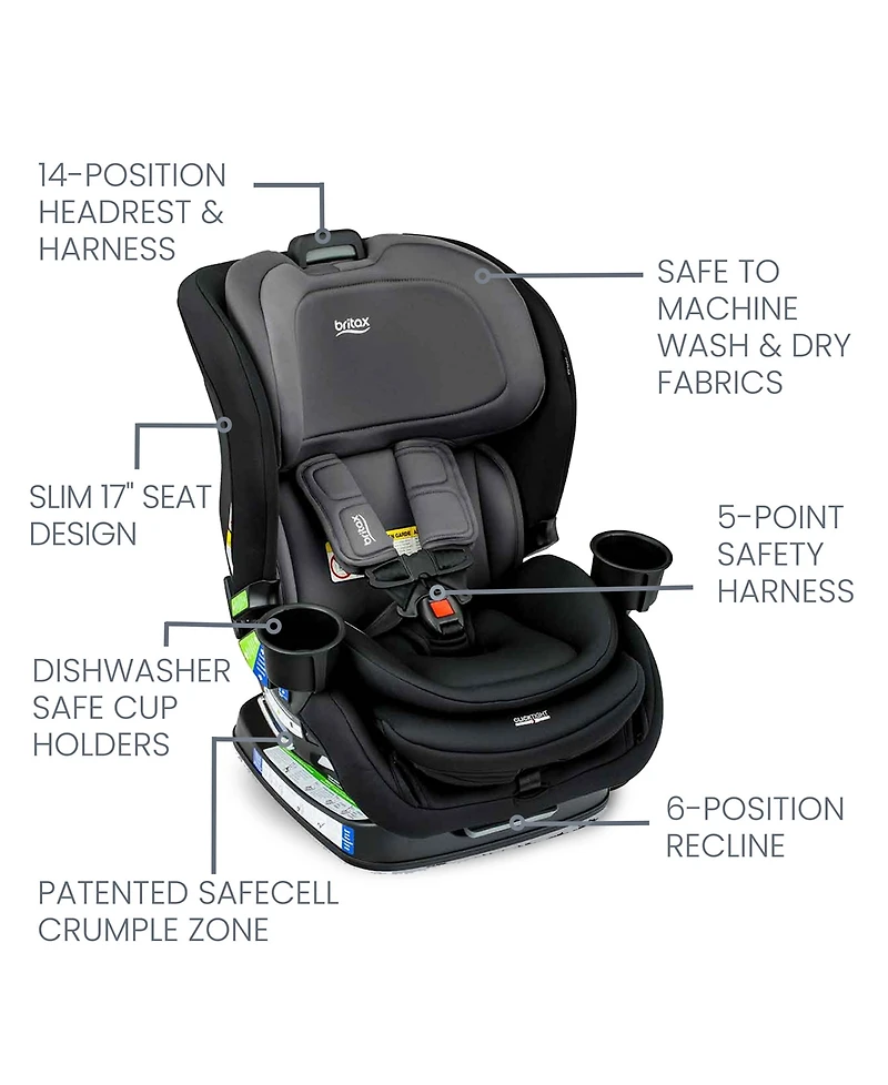 Britax Kids' Poplar Convertible Car Seat
