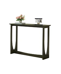 Kings Brand Furniture Wood Console Table, Entryway Sofa Table for Hallway, Living Room, or Behind Couch