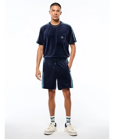 Sergio Tacchini Men's Cresta Velour Short