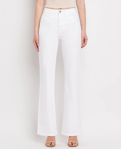 Vervet Women's Vintage-like Super High Rise Flare Jeans