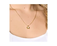 Little Sky Stone Lotus Opal Charm Necklace